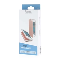 Hama Curve, otevírací pouzdro pro Apple iPhone SE 2020, růžové zlato