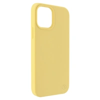 Hama MagCase Finest Feel PRO, kryt pro Apple iPhone 12/12 Pro, žlutý