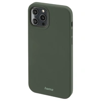 Hama MagCase Finest Feel PRO, kryt pro Apple iPhone 12/12 Pro, zelený