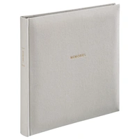 Hama album klasické MEMORIES 25x25 cm, 50 stran, šedá (2. jakost)