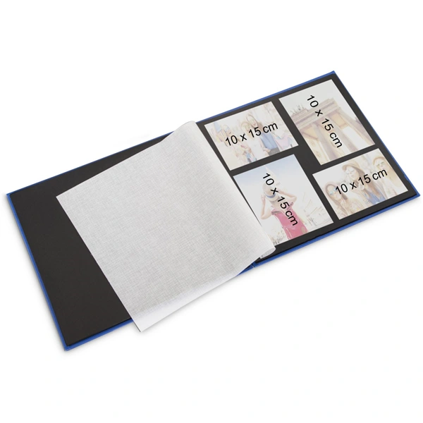 Hama album klasické spirálové FINE ART 36x32 cm, 50 stran, tyrkysové (2. jakost)