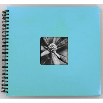 Hama album klasické spirálové FINE ART 36x32 cm, 50 stran, tyrkysové (2. jakost)