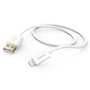 Hama MFI USB nabíjecí/datový kabel pro Apple s Lightning konektorem, 1,5 m, bílý (rozbalený)