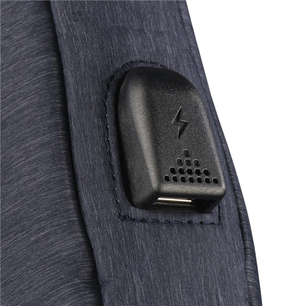 Hama brašna na Notebook s integrovaným USB kabelem Manchester, 34 cm (13,3"), modrá