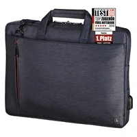 Hama brana na Notebook s integrovanm USB kabelem Manchester, 40 cm (15.6"), modr