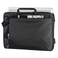 Hama brana na Notebook s integrovanm USB kabelem Manchester, 44 cm (17,3"), ern