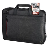 Hama brana na Notebook s integrovanm USB kabelem Manchester, 44 cm (17,3"), ern