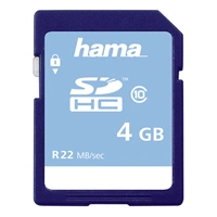 Hama SDHC 4 GB 22 MB/s CLASS 10