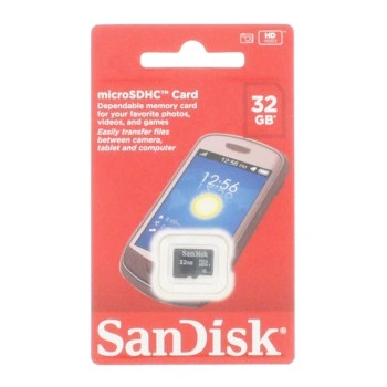 SanDisk 32 GB microSDHC Class 4  Memory Card