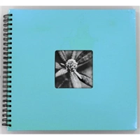 Hama album klasick spirlov FINE ART 36x32 cm, 50 stran, tyrkysov