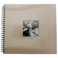 Hama album klasické spirálové FINE ART 36x32 cm, 50 stran, taupe (2. jakost)