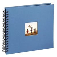 Hama album klasick spirlov FINE ART 36x32 cm, 50 stran, azurov