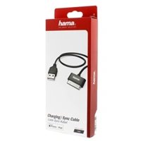 Hama MFI USB 2.0 kabel pro Apple, 30pinov, 1 m, ern