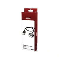 Hama MFI USB 2.0 kabel pro Apple, 30pinov, 1 m, ern