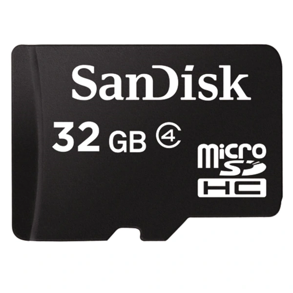 SanDisk microSDHC Card 32 GB +  Adapter