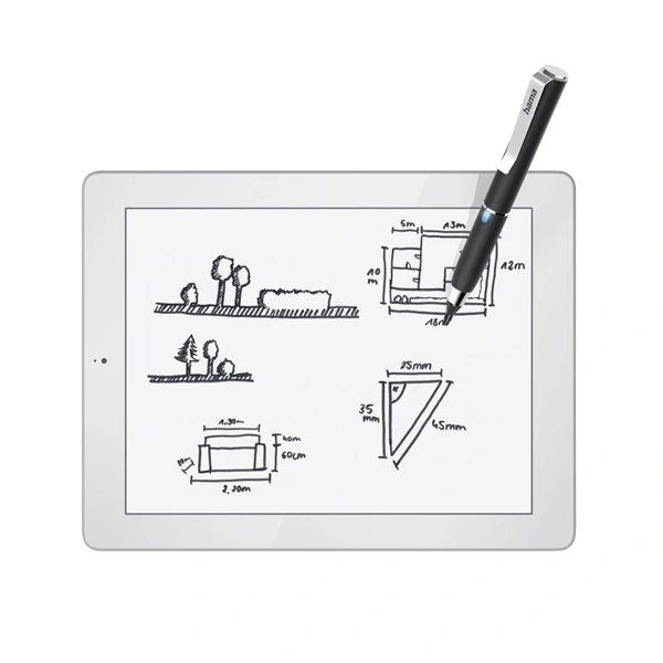 Hama Active Fineline, aktivní zadávací pero pro tablet/ smartphone, tenký hrot 2,5 mm