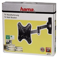 Hama nstnn drk TV, 2 ramena (3 klouby), 200x200, 5*, ern