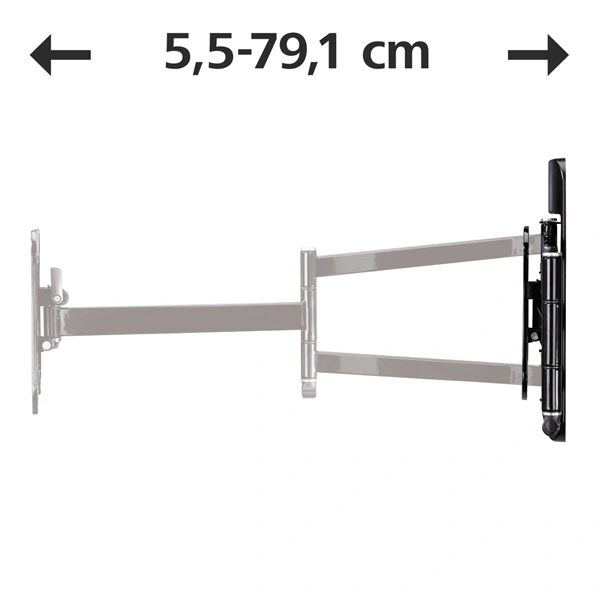 Hama nástěnný držák TV, 2 ramena (3 klouby), 200x200, 5*, prodloužený