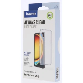Hama Always Clear, kryt pro Samsung Galaxy XCover7, vždy průhledný, nežloutne