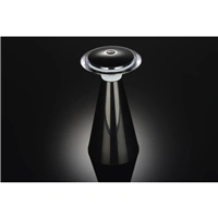 Hama LED stolní lampa, napájení bateriemi, lesklá erná