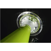 Hama LED stolní lampa, napájení bateriemi, zelená