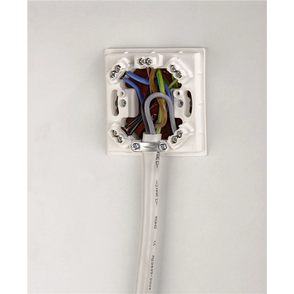 Xavax přívodní kabel pro elektrický sporák, H05VV-F 5 x 2,5 mm², bílý, 1,5 m
