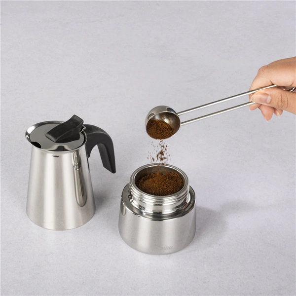 Xavax Barista moka konvička na 4 šálky kávy, 200 ml, nerezová ocel