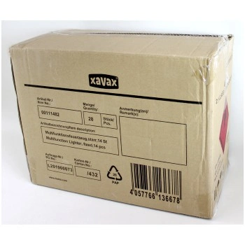 Xavax multifunkční zapalovač, 14 ks v displeji (cena uvedená za kus)