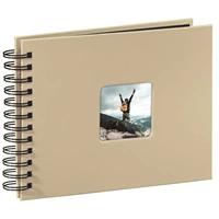 Hama album klasick spirlov FINE ART 24x17 cm, 50 stran, taupe