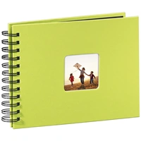 Hama album klasick spirlov FINE ART 24x17 cm, 50 stran, kiwi