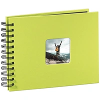 Hama album klasick spirlov FINE ART 24x17 cm, 50 stran, kiwi