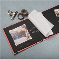 Hama album klasick spirlov FINE ART 24x17 cm, 50 stran, kiwi