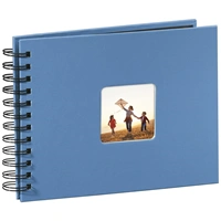 Hama album klasick spirlov FINE ART 24x17 cm, 50 stran, azurov