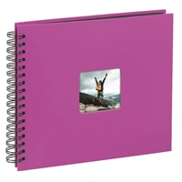 Hama album klasick spirlov FINE ART 28x24 cm, 50 stran, pink