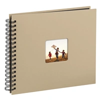 Hama album klasick spirlov FINE ART 28x24 cm, 50 stran, taupe