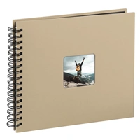 Hama album klasick spirlov FINE ART 28x24 cm, 50 stran, taupe