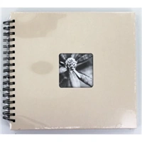 Hama album klasické spirálové FINE ART 28x24 cm, 50 stran, taupe