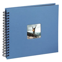 Hama album klasick spirlov FINE ART 28x24 cm, 50 stran, azurov