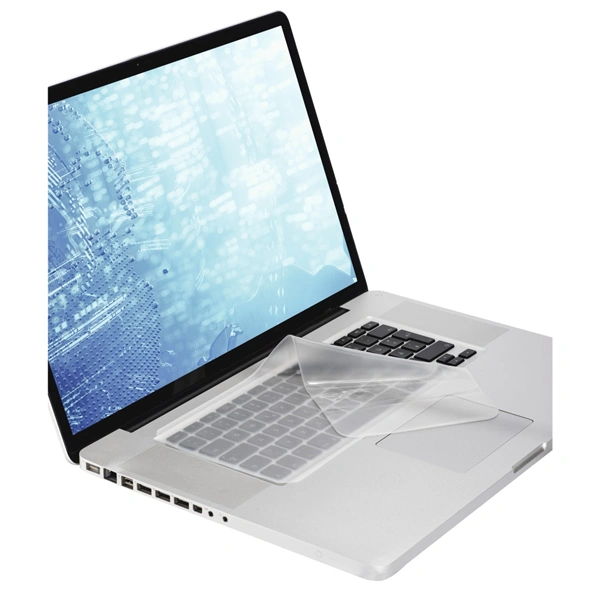 Hama ochranný kryt na klávesnici notebooku, silikonový, 36x13 cm, tloušťka 0,6 mm