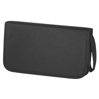 Hama Wallet 64, pouzdro pro 64 CD/DVD/Blu-ray disků, nylonové, černé