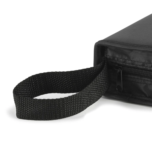 Hama Wallet 64, pouzdro pro 64 CD/DVD/Blu-ray disků, nylonové, černé