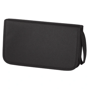 Hama Wallet 64, pouzdro pro 64 CD/DVD/Blu-ray disků, nylonové, černé