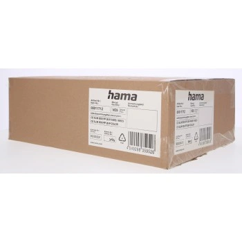 Hama CD Slim Box, obal na 1 cd/dvd, mix barev, polypropylén, balení 20 ks (cena za balení)