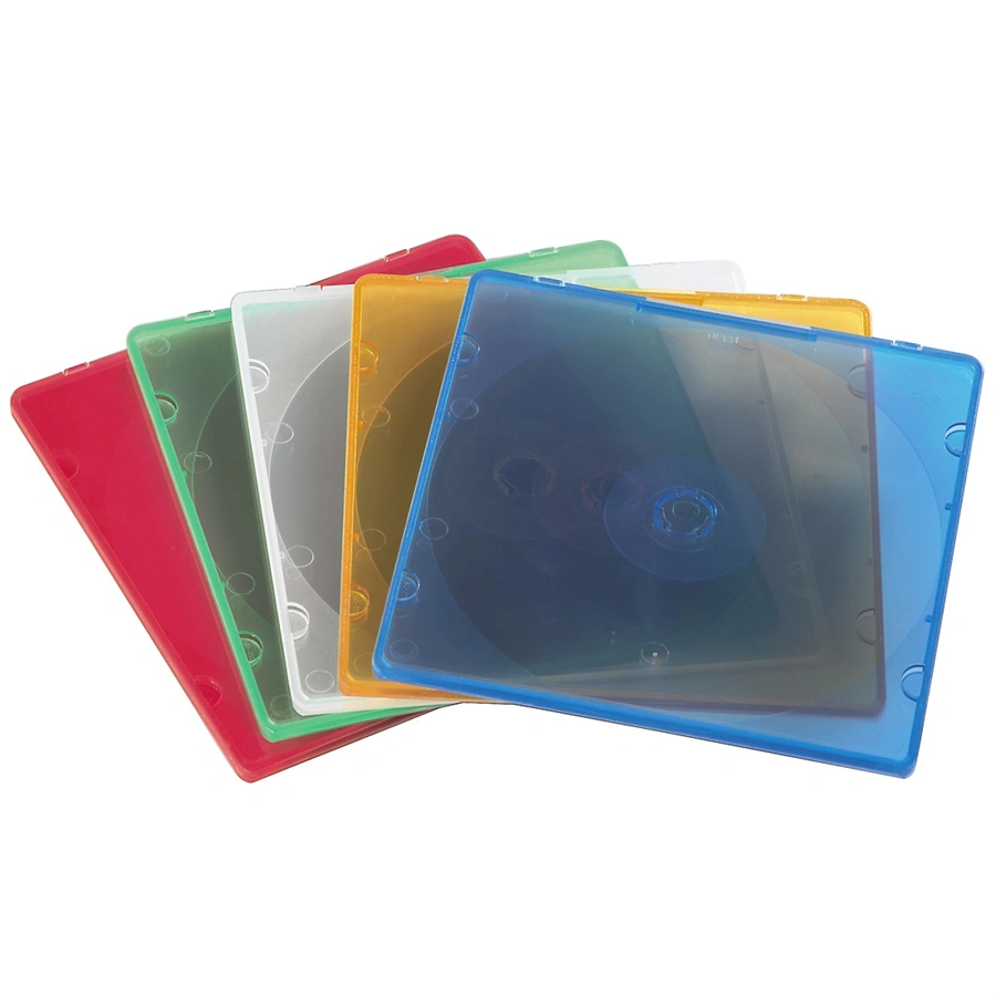 Hama CD Slim Box, PP, 20 pcs./pack, coloured