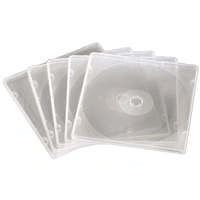 Hama CD Slim Box, obal na 1 cd/dvd, průhledný, polypropylén, balení 20 ks (cena za balení)