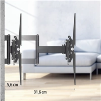 Hama nstnn drk TV, pohybliv (2 ramena), 200x200, 1*