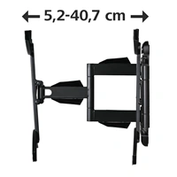 Hama nstnn drk TV, pohybliv, 600x500, 3*, ern