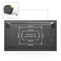 Hama nástěnný držák TV XL, pohyblivý, 800x600, 5*, černá/bílá