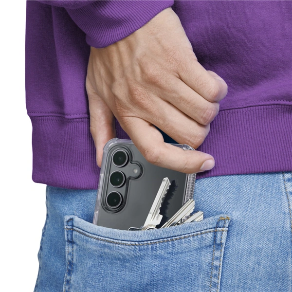 Hama Extreme Protect, kryt pro Samsung Galaxy A35 5G, materiál D3O®, nežloutne, průhledný