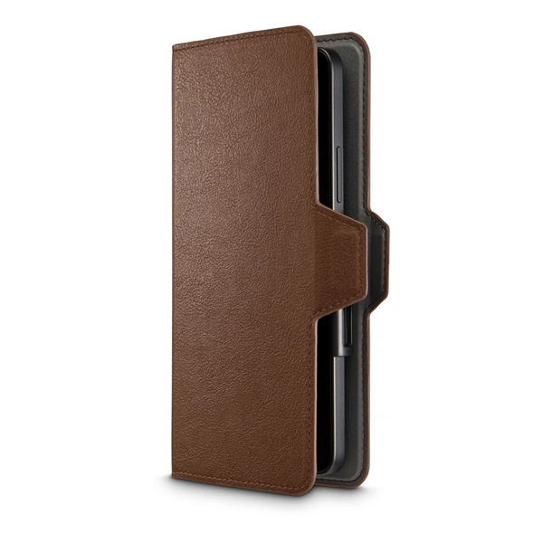 Hama Eco Universal, pouzdro-knížka na mobil, pro zařízení do 8x17 cm, hnedé